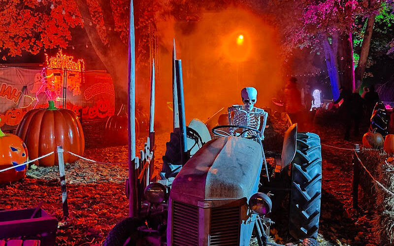 Retki Halloween puistoon – Puotilan Kartanolle